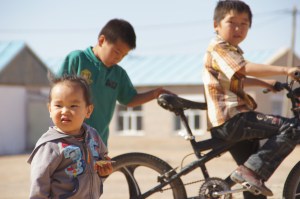 heutige und künftige Mitglieder der Biker-Gang