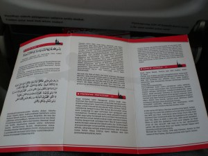 Gebetstexte für den Fluggast