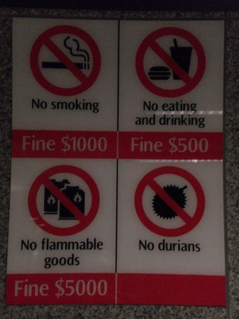 gegen geruchsintensive Fahrgäste