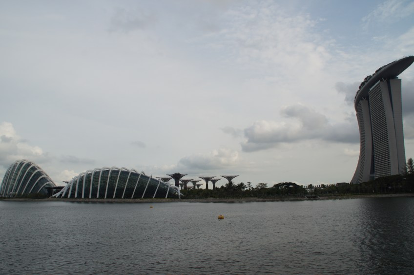 Gardens by the bay und Marina Bay Sands Hotel
