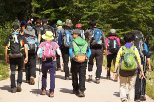 Wanderermassen in Korea