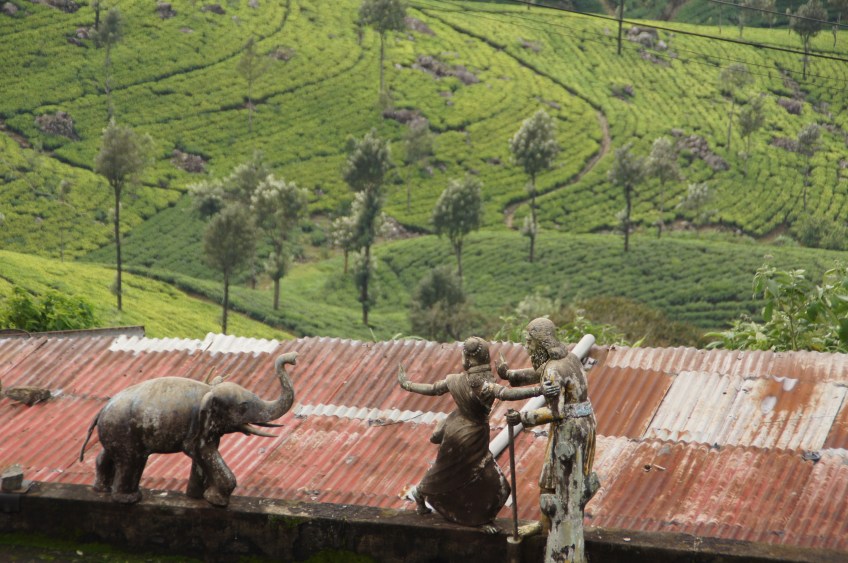 Tempeldach in Haputale