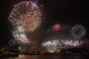 Feuerwerk im Sydney Harbour